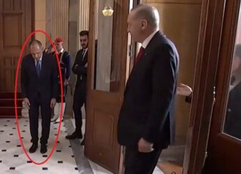 Αδιανόητη υπόκλιση Γεραπετρίτη στον Ερντογάν μέσα στο Προεδρικό Μέγαρο! (Βίντεο)