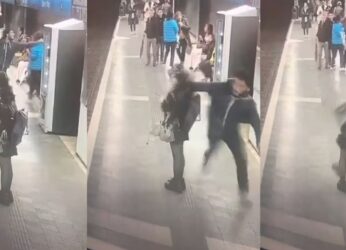 Σοκαριστικό βίντεο: Άνδρας επιτέθηκε σε γυναίκες στο μετρό