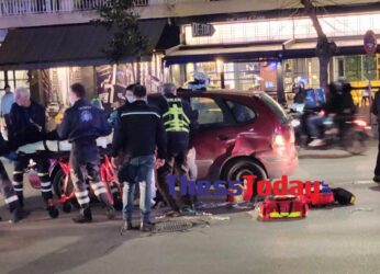 Τρομακτικό τροχαίο στη Θεσσαλονίκη: Οδηγός έχασε τις αισθήσεις του εν κινήσει!