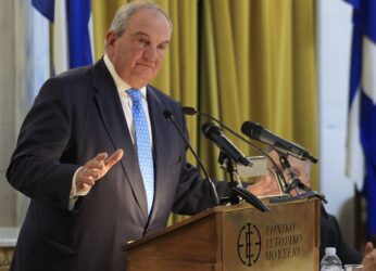 Ιστορική ομιλία του Κώστα Καραμανλή για το Αιγαίο