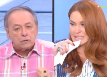 Ο Ανδρέας Μικρούτσικος έκανε τη Σίσσυ Χρηστίδου να βάλει τα κλάματα σε δημόσια θέα