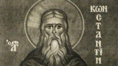 Εικόνα του Αγίου Κωνσταντίου του Νέου του Ρώσου