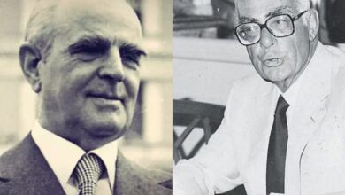 Ο Κωνσταντίνος Καραμανλής και ο Γεώργιος Ράλλης σε ιστορική φωτογραφία - Η καθιέρωση της δημοτικής γλώσσας