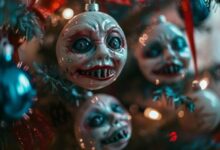 Χριστούγεννα μεταφυσικά φαινόμενα μυστήριο και παραδόσεις σε σκοτεινό φόντο