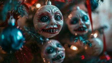 Χριστούγεννα μεταφυσικά φαινόμενα μυστήριο και παραδόσεις σε σκοτεινό φόντο