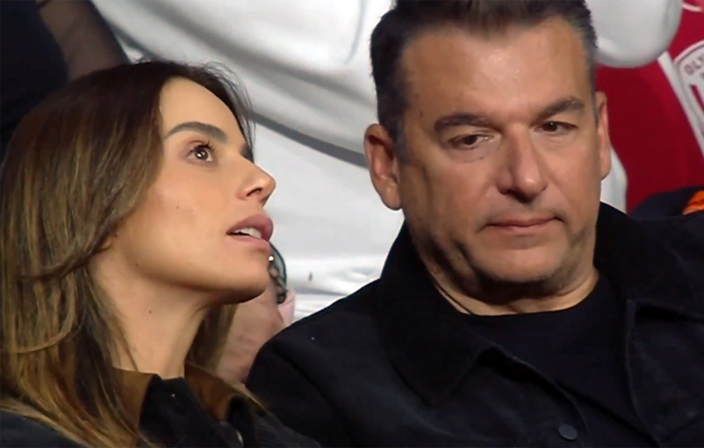 Γιώργος Λιάγκας ΣΕΦ αποδοκιμασίες από οπαδούς του Ολυμπιακού κατά τη διάρκεια αγώνα Euroleague