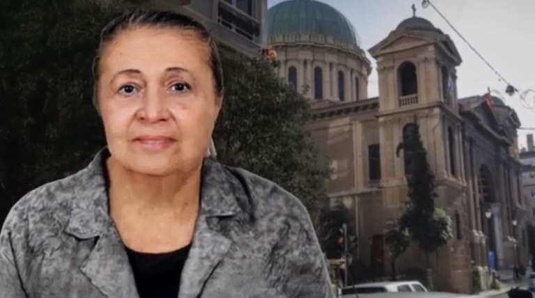 Το διαμέρισμα στην οδό Λυκαβηττού στο Κολωνάκι όπου βρέθηκε απανθρακωμένη η χήρα του πρώην υπουργού