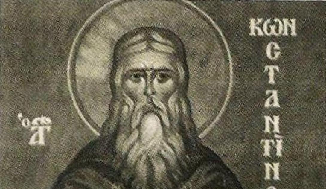 Εικόνα του Αγίου Κωνσταντίου του Νέου του Ρώσου