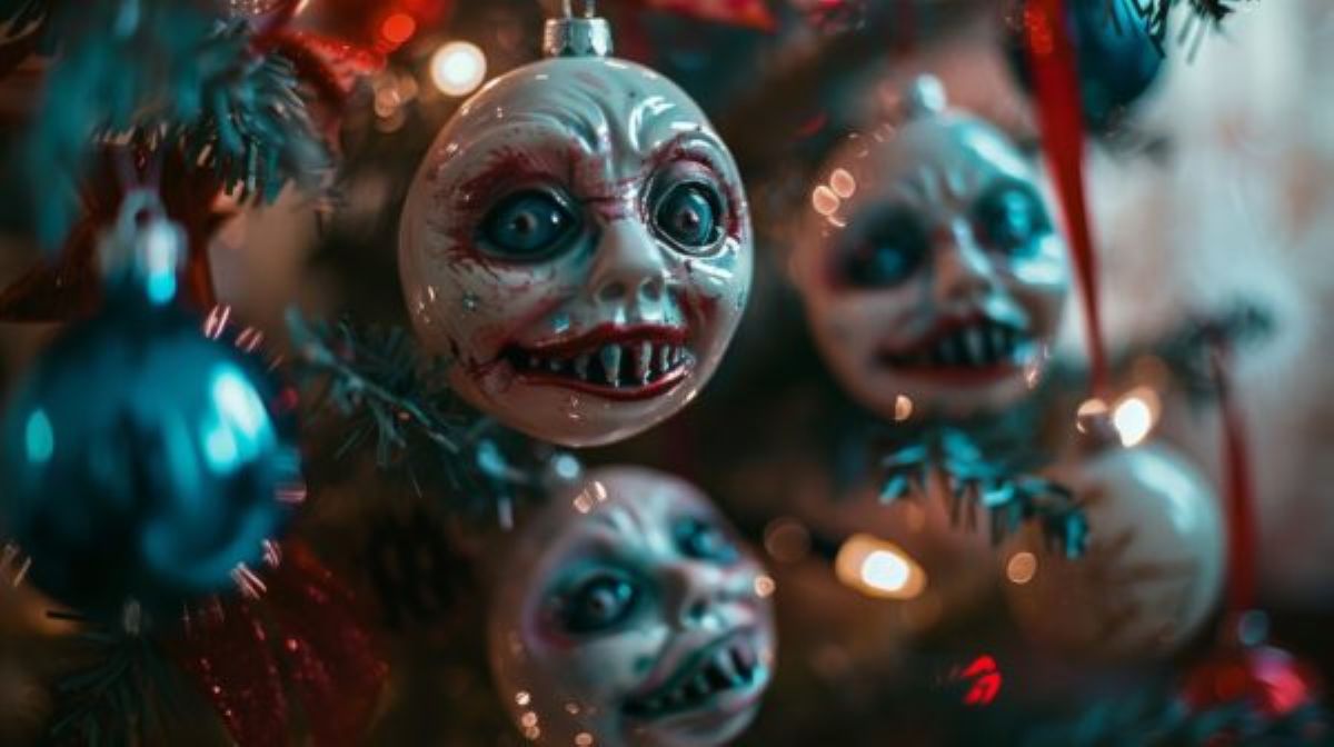 Χριστούγεννα μεταφυσικά φαινόμενα μυστήριο και παραδόσεις σε σκοτεινό φόντο