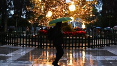 Πρόγνωση για τον καιρό τα Χριστούγεννα με βροχές και χιόνια στα ορεινά