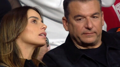 Γιώργος Λιάγκας ΣΕΦ αποδοκιμασίες από οπαδούς του Ολυμπιακού κατά τη διάρκεια αγώνα Euroleague