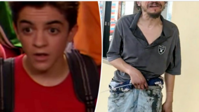 Ο ηθοποιός Τάιλορ Τσέις σε παλαιότερη τηλεοπτική του εμφάνιση και στιγμιότυπο από το βίντεο που τον δείχνει στους δρόμους