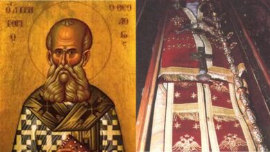 Βυζαντινή εικόνα του Αγίου Γρηγορίου του Θεολόγου