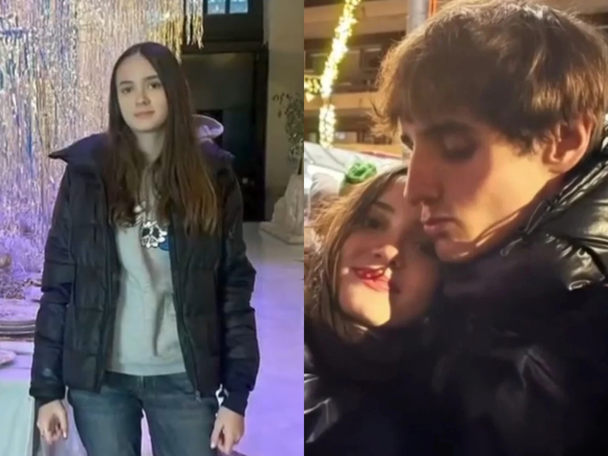 Η Αλίκη Καλλέργη σε παιδική ηλικία με τον αδελφό της