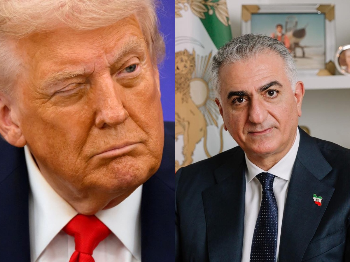 Ο εξόριστος διάδοχος του Ιράν Ρεζά Παχλαβί και ο Ντόναλντ Τραμπ σε ανάλυση για τις πολιτικές αλλαγές