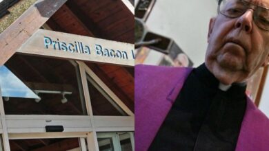 Εξωτερική άποψη του ξενώνα Priscilla Bacon Lodge όπου σημειώθηκαν αναφορές για παραφυσικά φαινόμενα και κλήθηκαν εξορκιστές