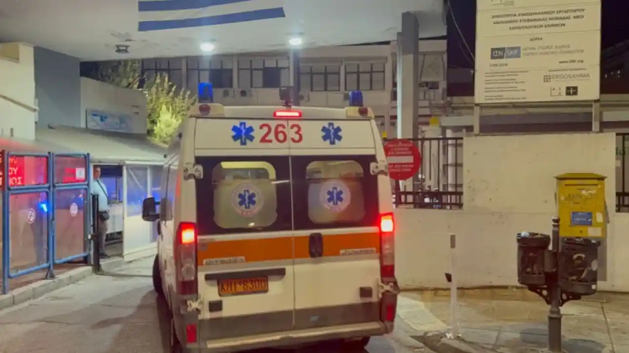 Νοσοκομείο Άρτας – Μεταφορά τραυματισμένου 16χρονου μετά από πυροβολισμό στο κεφάλι