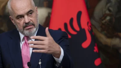 Ο πρωθυπουργός της Αλβανίας Έντι Ράμα και η Νίκη Τζαβέλλα σε κολάζ για την υπόθεση του Χάρβαρντ