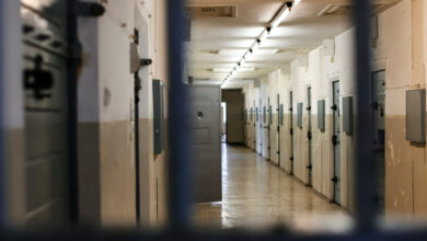 Φωτογραφία από τις φυλακές Μαλανδρίνου όπου σημειώθηκε η δολοφονική επίθεση κατά του «Δήμου».