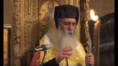 Ο Μητροπολίτης Μόρφου Νεόφυτος κατά τη διάρκεια κηρύγματος για τα γεγονότα που αναμένονται το 2026