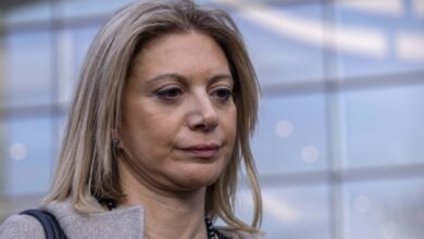 Η Μαρία Καρυστιανού σε ομιλία της για τη δικαίωση των θυμάτων της τραγωδίας των Τεμπών