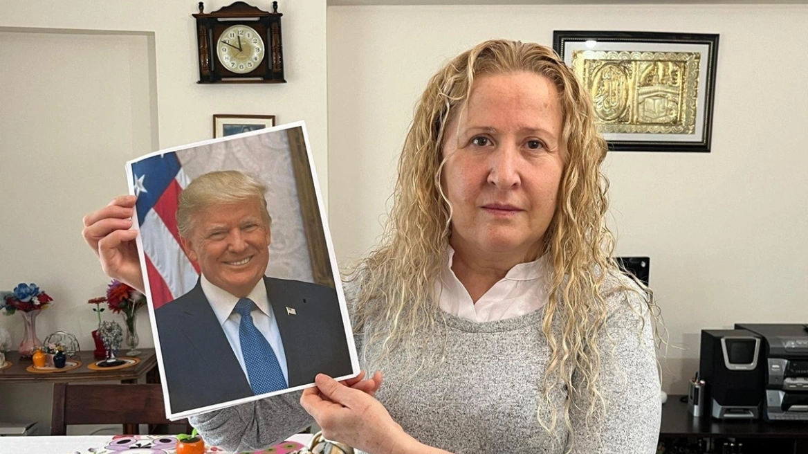 Η Νετζλά Οτσμέν από την Τουρκία που ισχυρίζεται ότι είναι βιολογική κόρη του Ντόναλντ Τραμπ