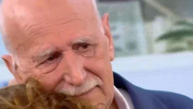 Ο Γιώργος Παπαδάκης στο πλατό της εκπομπής «Καλημέρα Ελλάδα» σε μια από τις τελευταίες του εμφανίσεις