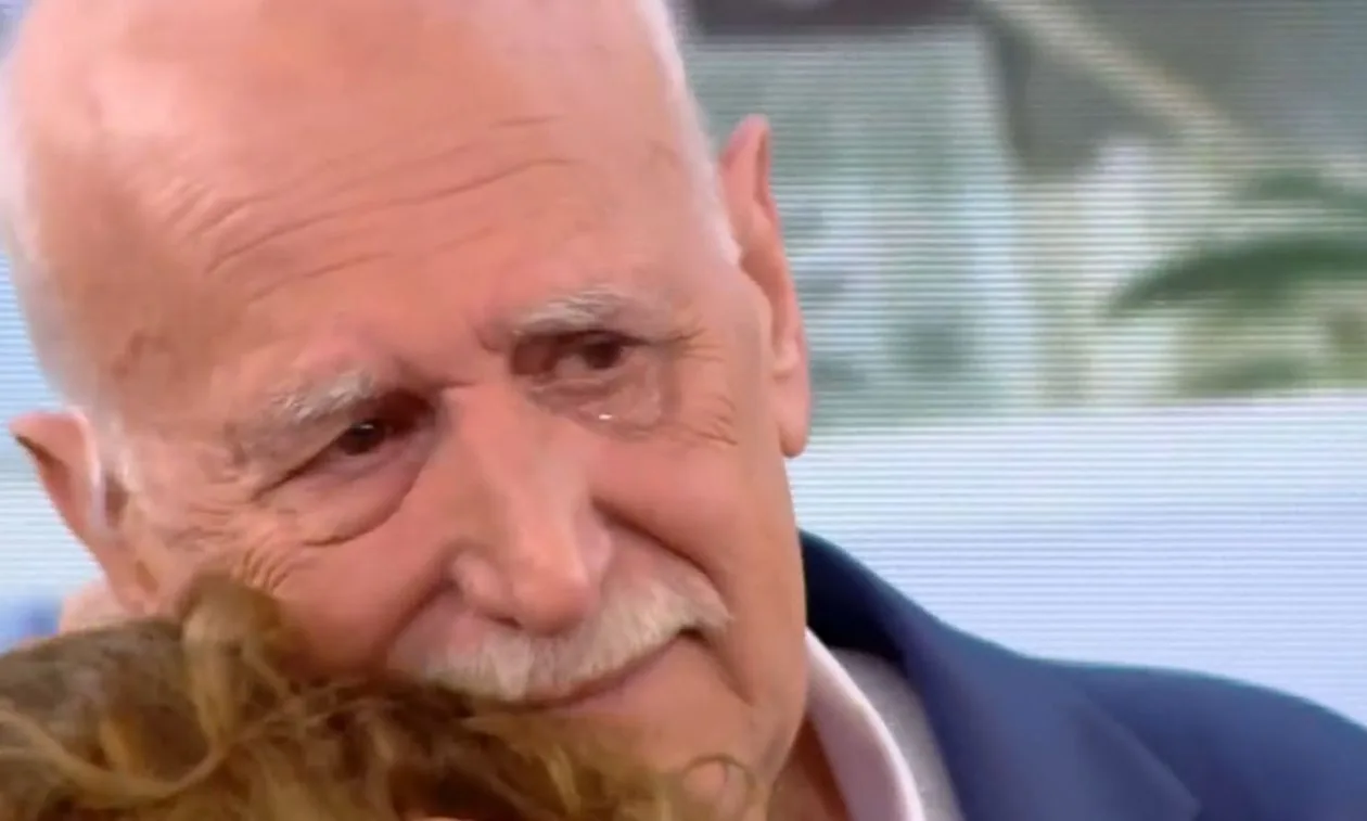 Ο Γιώργος Παπαδάκης στο πλατό της εκπομπής «Καλημέρα Ελλάδα» σε μια από τις τελευταίες του εμφανίσεις