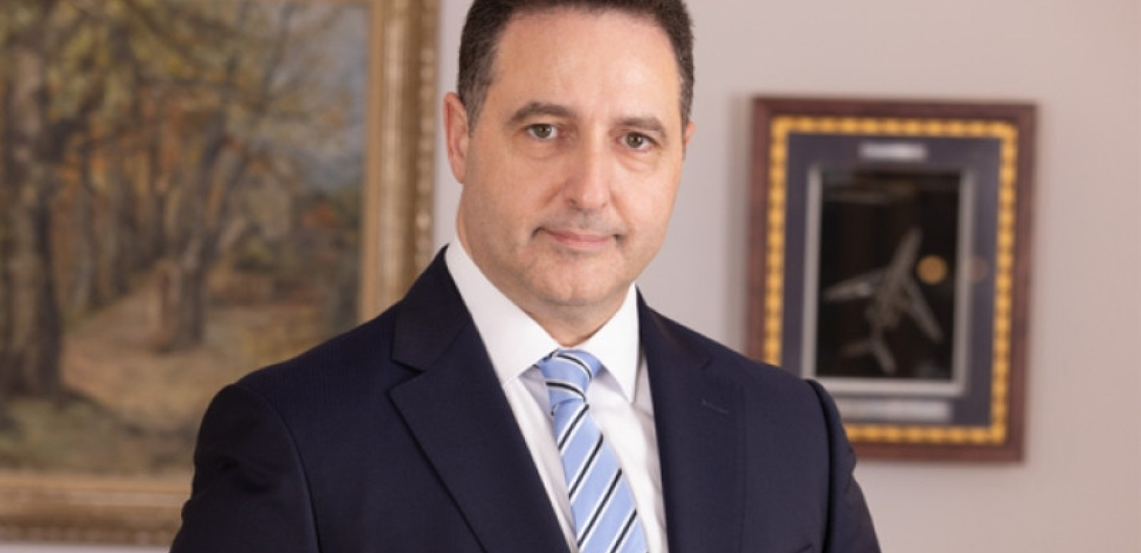 Ο παραιτηθείς Διοικητής της ΥΠΑ Γιώργος Σαουνάτσος και ο Υπουργός Μεταφορών Χρήστος Δήμα