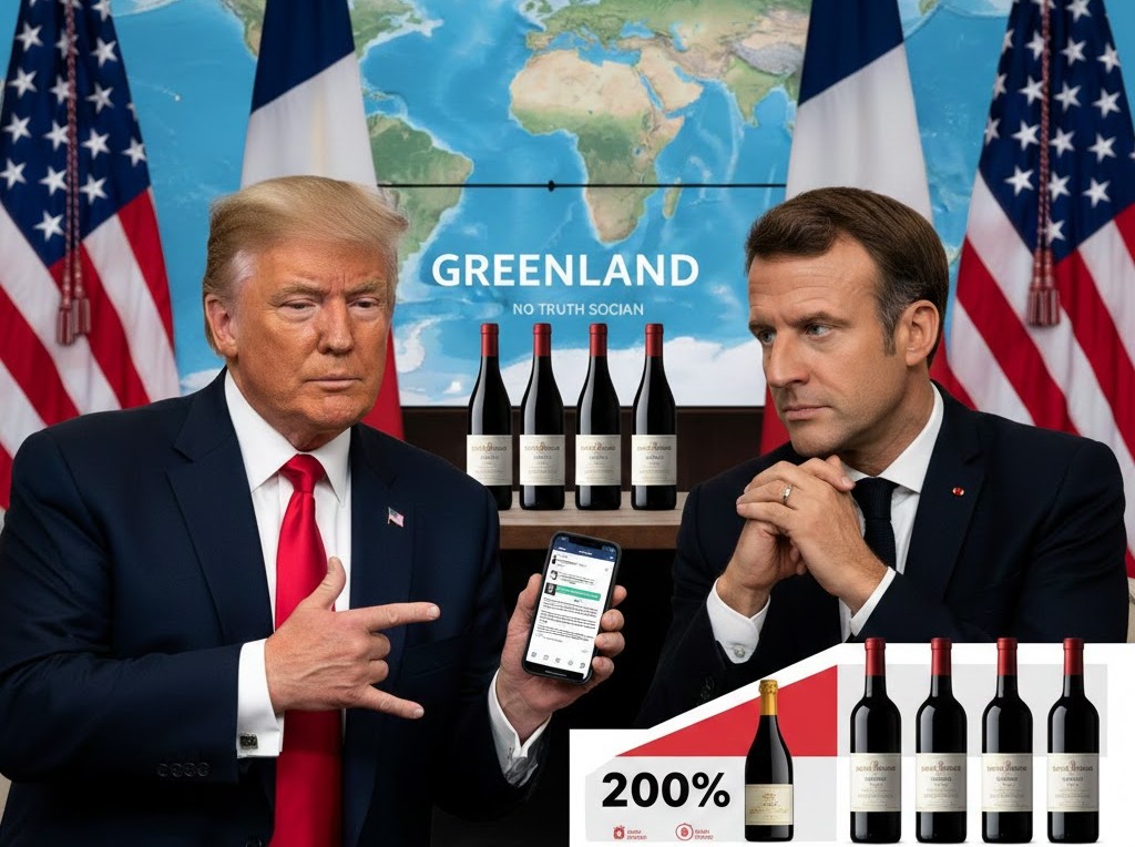 Ο Ντόναλντ Τραμπ και ο Εμανουέλ Μακρόν σε έντονη διπλωματική αντιπαράθεση για τη Γροιλανδία και τους δασμούς