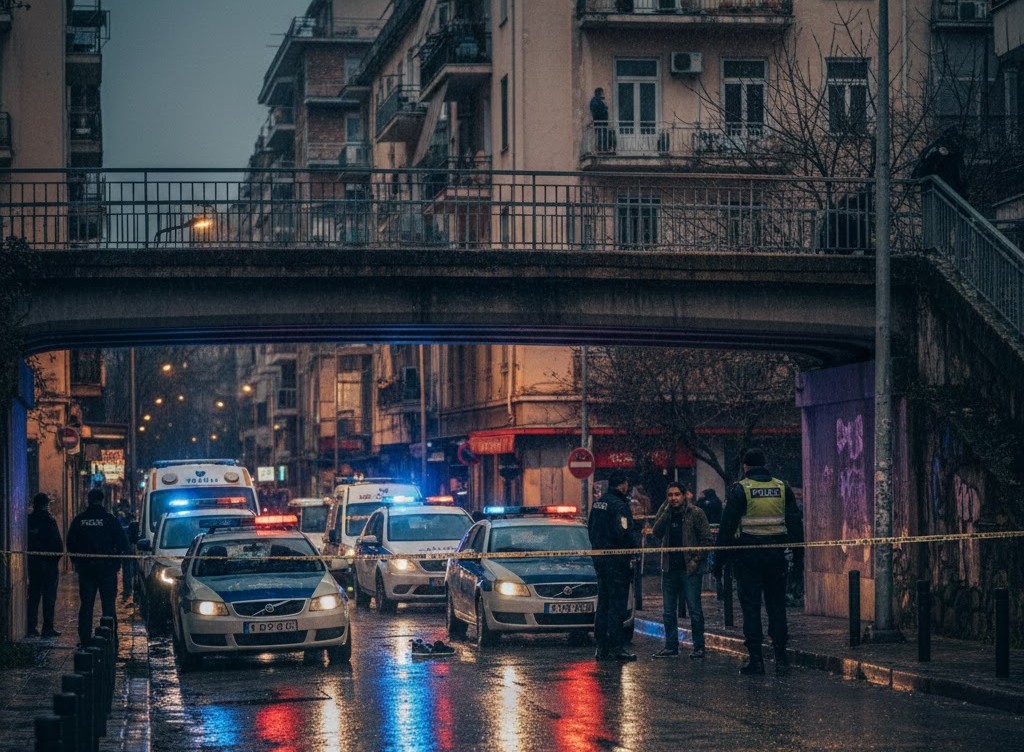 Αστυνομικές δυνάμεις και περιπολικά στην περιοχή της Τούμπας στη Θεσσαλονίκη