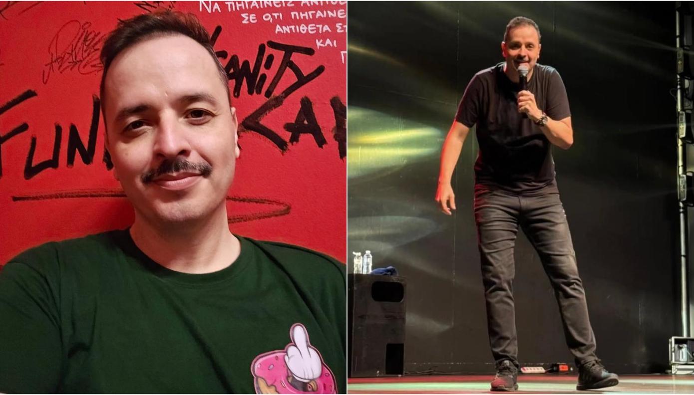 Ο Αλέξανδρος Τσουβέλας και η Ευαγγελία Καρύδη σε σπάνιο στιγμιότυπο κατά τη διάρκεια βόλτας τους στη Γλυφάδα