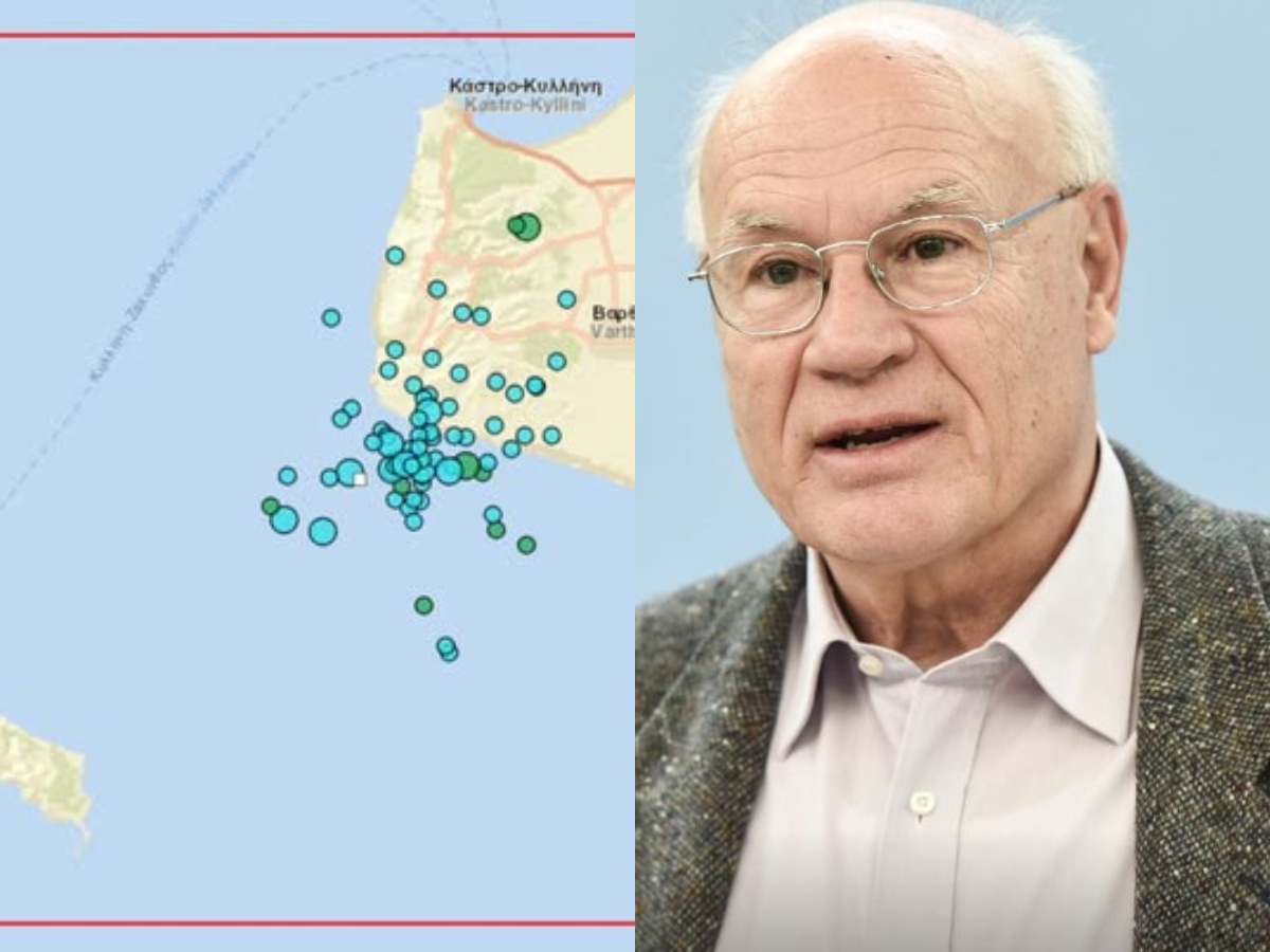 Ο σεισμολόγος Γεράσιμος Παπαδόπουλος αναλύει τη σεισμική δραστηριότητα στην περιοχή της Κυλλήνης