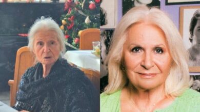 Η αγαπημένη ηθοποιός Μπέτυ Βαλάση σε πρόσφατα σπάνια καρέ, δείχνοντας την αλλαγή στην εμφάνισή της λόγω ηλικίας και υγείας