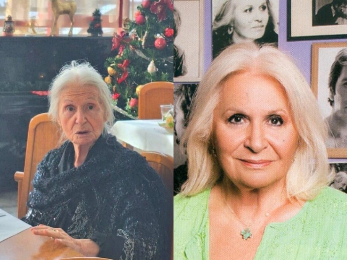 Η αγαπημένη ηθοποιός Μπέτυ Βαλάση σε πρόσφατα σπάνια καρέ, δείχνοντας την αλλαγή στην εμφάνισή της λόγω ηλικίας και υγείας