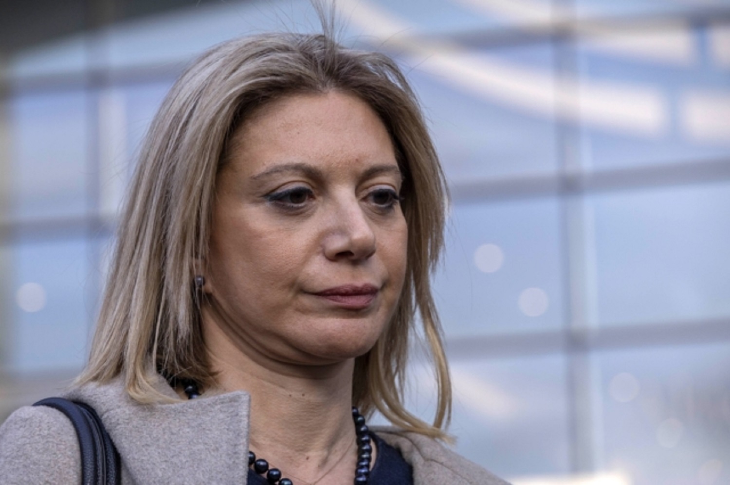 Η Μαρία Καρυστιανού σε ομιλία της για τη δικαίωση των θυμάτων της τραγωδίας των Τεμπών