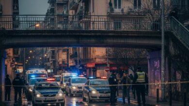 Αστυνομικές δυνάμεις και περιπολικά στην περιοχή της Τούμπας στη Θεσσαλονίκη