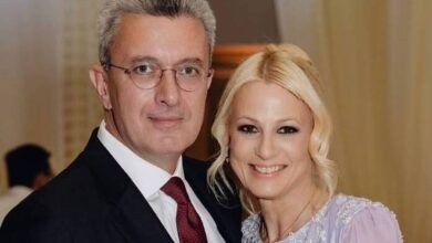 Η Κρίστυ Τσολακάκη και ο Νίκος Χατζηνικολάου σε κοινή τους εμφάνιση