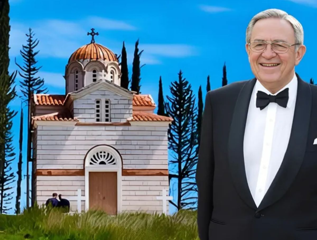 Ο Ναός της Αναστάσεως στο Τατόι όπου πραγματοποιείται το μνημόσυνο για τα τρία χρόνια από τον θάνατο του τέως βασιλιά Κωνσταντίνου