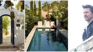 Το ιστορικό αρχοντικό του αρχιτέκτονα Τίνο Ζερβουδάκη στην Ύδρα όπου διαμένει ο Μπραντ Πιτ