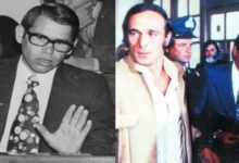 Ο Νίκος Κοεμτζής στο δικαστήριο - Η υπόθεση της Νεράιδας 1973