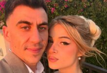 Ο Φειδίας Παναγιώτου και η Στυλιάνα Αβερκίου σε τρυφερή στιγμή