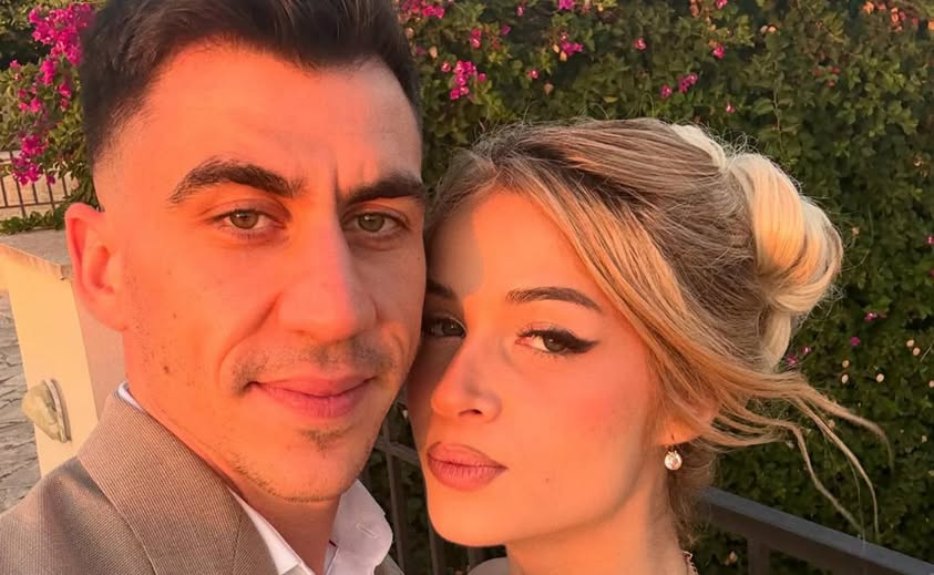 Ο Φειδίας Παναγιώτου και η Στυλιάνα Αβερκίου σε τρυφερή στιγμή