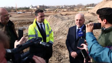 Εργασίες κατασκευής στο νέο γήπεδο του Παναθηναϊκού στον Βοτανικό