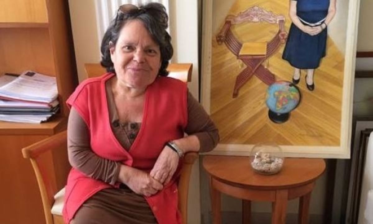 Η Μαρία Λαδά, ιδρυτικό στέλεχος της ένωσης ΑμεΑ Υπερίων που έχασε τη ζωή της στο αεροδρόμιο
