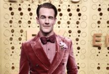 Ο ηθοποιός James Van Der Beek σε πρόσφατη εμφάνισή του