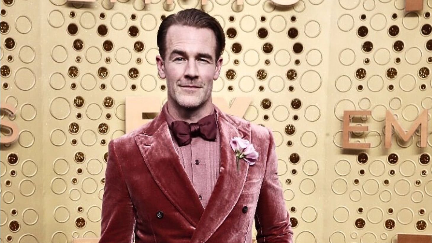 Ο ηθοποιός James Van Der Beek σε πρόσφατη εμφάνισή του