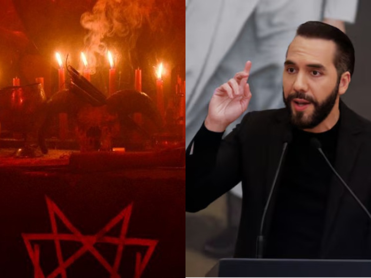 Ο πρόεδρος του Ελ Σαλβαδόρ Ναγίμπ Μπουκέλε μιλά για σατανιστικές τελετές και βωμούς συμμοριών