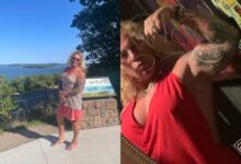 Περιπολικά και ασθενοφόρα έξω από το παγοδρόμιο Lynch Arena μετά τους πυροβολισμούς