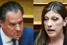 Ο Άδωνις Γεωργιάδης έξω από τα δικαστήρια της Ευελπίδων μετά τη μήνυση στη Ζωή Κωνσταντοπούλου